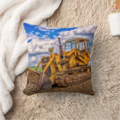 ブルドーザー クッション (ブランケット)