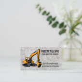 ブルドーザー |コンクリート 予約カード (スタンド正面)