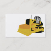 ブルドーザー-ビジネス 名刺 (裏面)