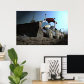 ブルドーザー ポスター (ホームオフィス)