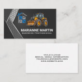 ブルドーザー | 契約者サービスのアイコン 名刺 (正面/裏面)