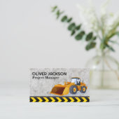 ブルドーザー | 建築 | 請負人 名刺 (スタンド正面)