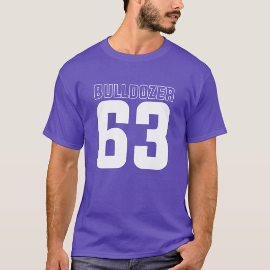 ブルドーザー Tシャツ (正面)