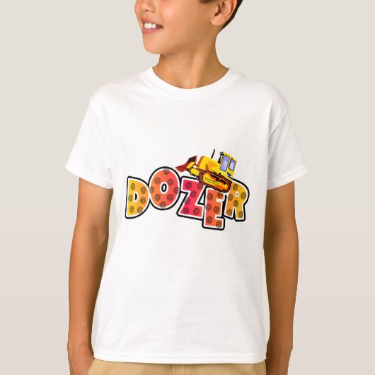 ブルドーザーTシャツとギフト Tシャツ (正面)