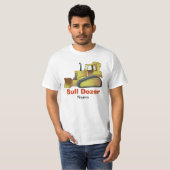 ブルドーザーTシャツ Tシャツ (正面フル)