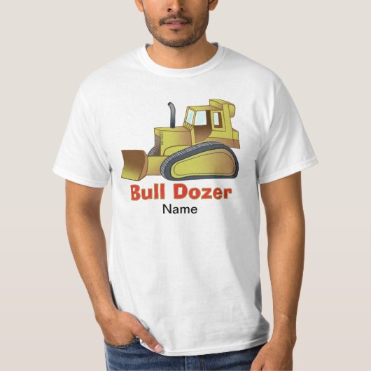 ブルドーザーTシャツ Tシャツ (正面)