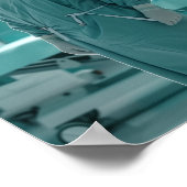 ブルド付き医療用手術室ポスター ポスター (角)