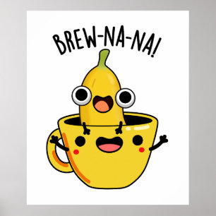 ブルナバナナプおもしろいン ポスター