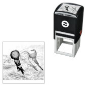 ブルナープアウター・ハト セルフインキングスタンプ (インサイチュ)