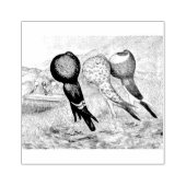 ブルナープアウター・ハト ラバースタンプ (インプリント)