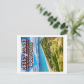 ブルニーアイランド – タスマニアオーストラリア ポストカード (スタンド正面)