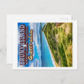 ブルニーアイランド – タスマニアオーストラリア ポストカード (正面/裏面)