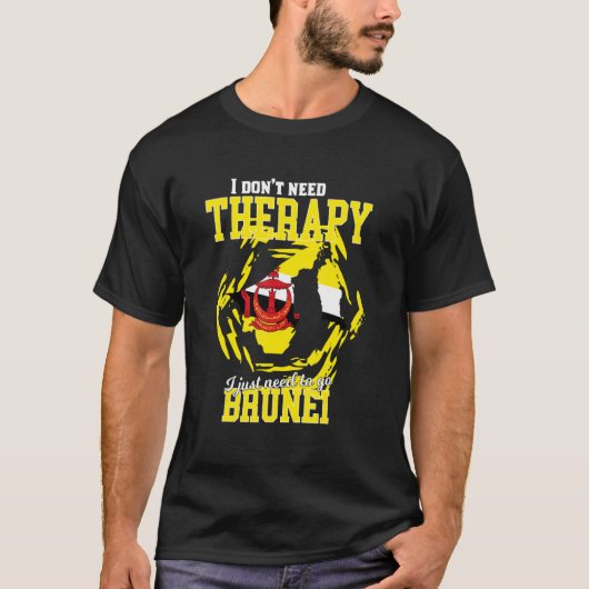 ブルネイに行く必要があるだけ Tシャツ (正面)