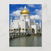 ブルネイのサイフディエンモスク ポストカード (正面)