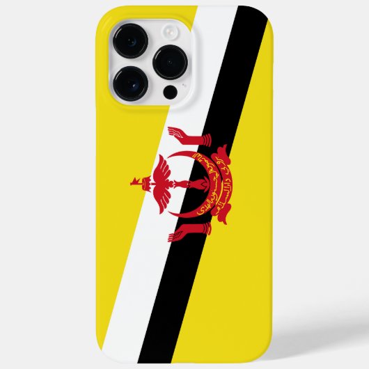 ブルネイの国旗 Case-Mate iPhoneケース (裏面)