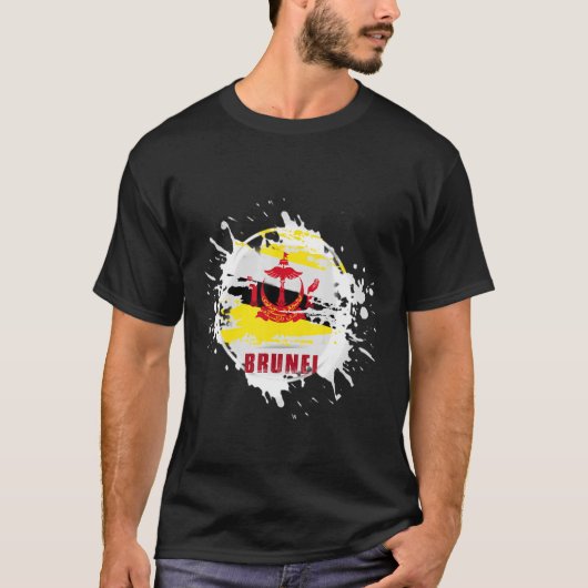 ブルネイスプラッシュ Tシャツ (正面)