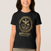 ブルネイダルサラーム 東南アジア トライブレンドTシャツ (正面)