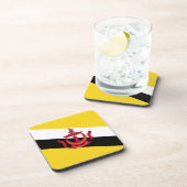 ブルネイ国旗のコースター コースター (右側)