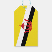 ブルネイ国旗 ギフトタグ (裏面)