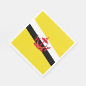 ブルネイ国旗 スタンダードランチョンナプキン (角)