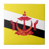 ブルネイ国旗 タイル (正面)