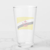 ブルネイ国旗 タンブラーグラス (裏面)