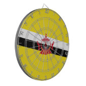 ブルネイ国旗 ダーツボード (正面左)