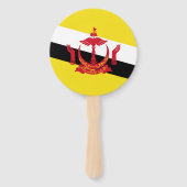 ブルネイ国旗 ハンドファン (裏面)