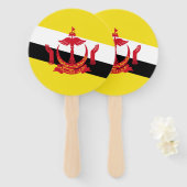 ブルネイ国旗 ハンドファン (正面&裏面)