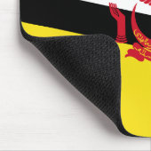 ブルネイ国旗 マウスパッド (コーナー)