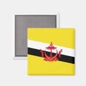 ブルネイ国旗 マグネット (正面/裏面)