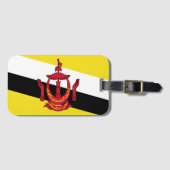 ブルネイ国旗 ラゲッジタグ (正面横)