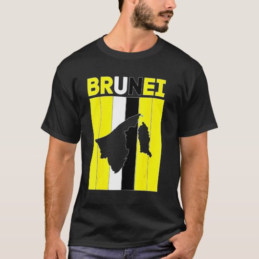 ブルネイ 国境 Tシャツ (正面)