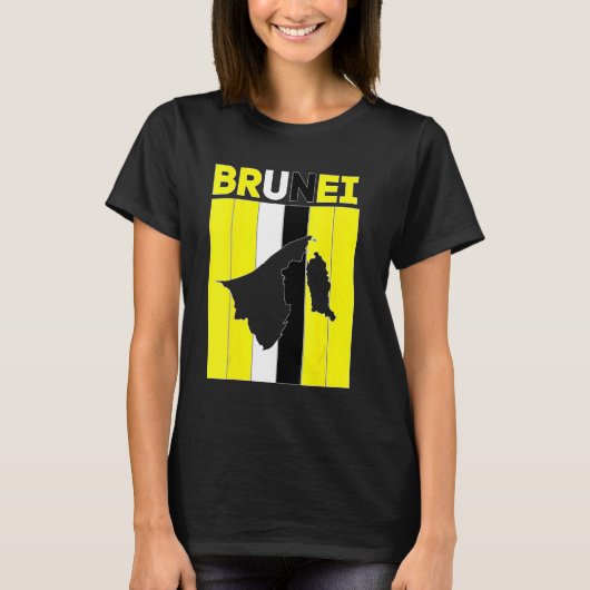 ブルネイ 国境 Tシャツ (正面)
