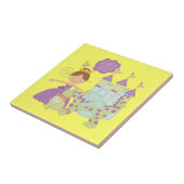 ブルネットのプリンセス タイル (側面)