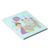 ブルネットのプリンセス ノートパッド (アングル)