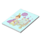 ブルネットのプリンセス ノートパッド (回転)