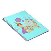 ブルネットのプリンセス ノートブック (右側)