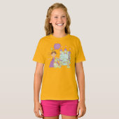 ブルネットのプリンセス Tシャツ (正面フル)