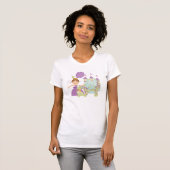 ブルネットのプリンセス Tシャツ (正面フル)
