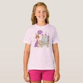 ブルネットのプリンセス Tシャツ (正面フル)
