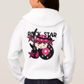 ブルネットのロックスターの女の子 (裏面)