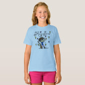 ブルネットのロックスター Tシャツ (正面フル)
