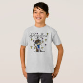ブルネットのロックスター Tシャツ (正面フル)