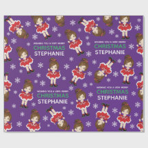 ブルネットクリスマスダンサー