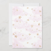 ブルネットバレリーナバースデーパーティーの招待 招待状 (裏面)