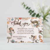 ブルネットフェアリー誕生日魅惑の森 サンキューカード (スタンド正面)