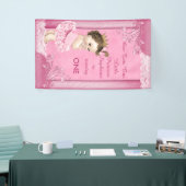 ブルネットプリンセストゥチュキュート1stバースデーレフェイクース 横断幕 (トレードショー)