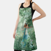 ブルネットプリンセス：妖精の森の水色 エプロン (インサイチュ)