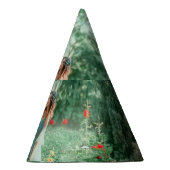 ブルネットプリンセス:妖精の森の水色 パーティーハット (右)